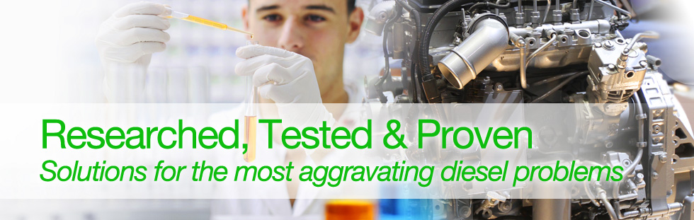 Researched, Tested, & Proven. Solutions for the most aggravating diesel problems