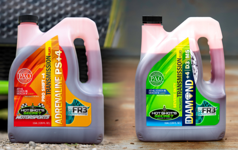 ATF+4, DEXRON III & MERCON V Automatic Transmission Fluids Added
