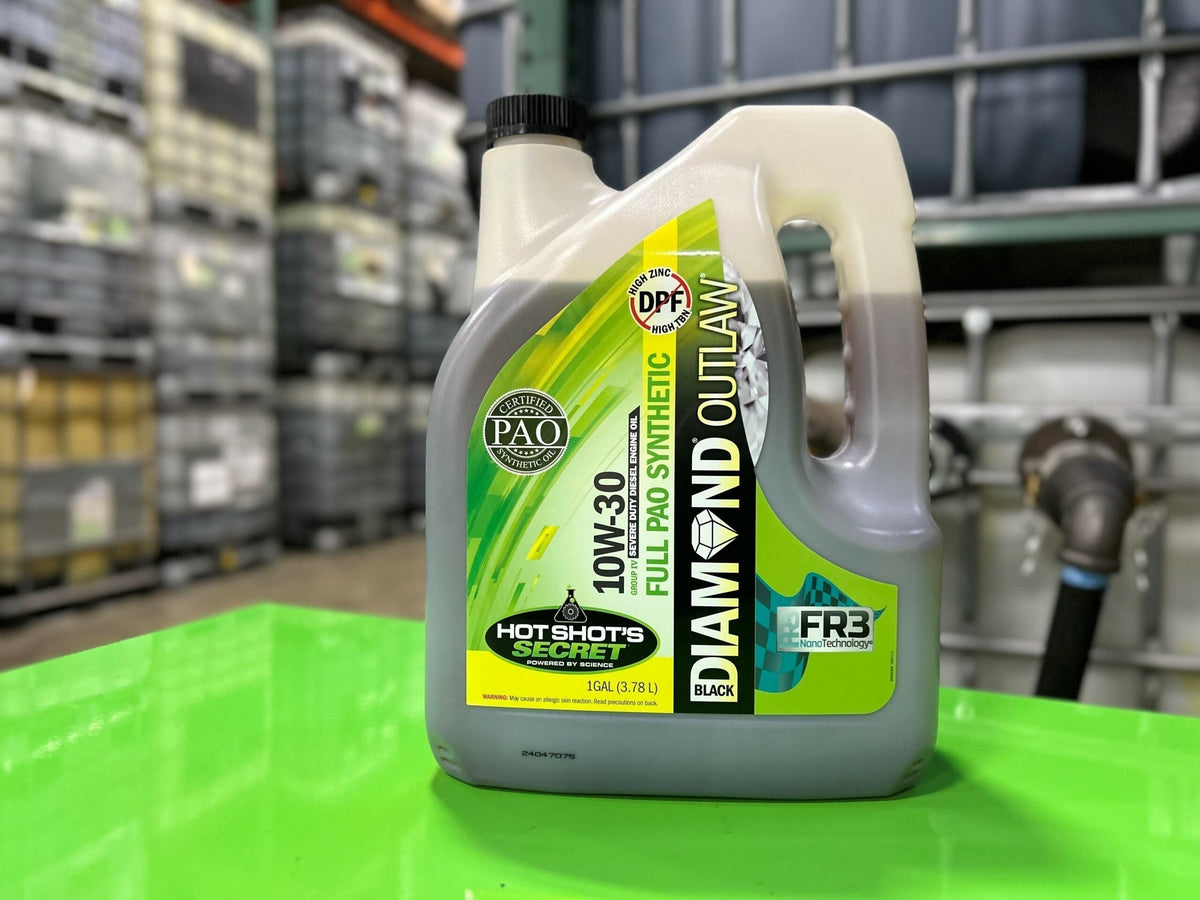 Hot Shot’s Secret® Introduces Black Diamond® Outlaw® 10W- 30 Full PAO Synthetic Engine Oil