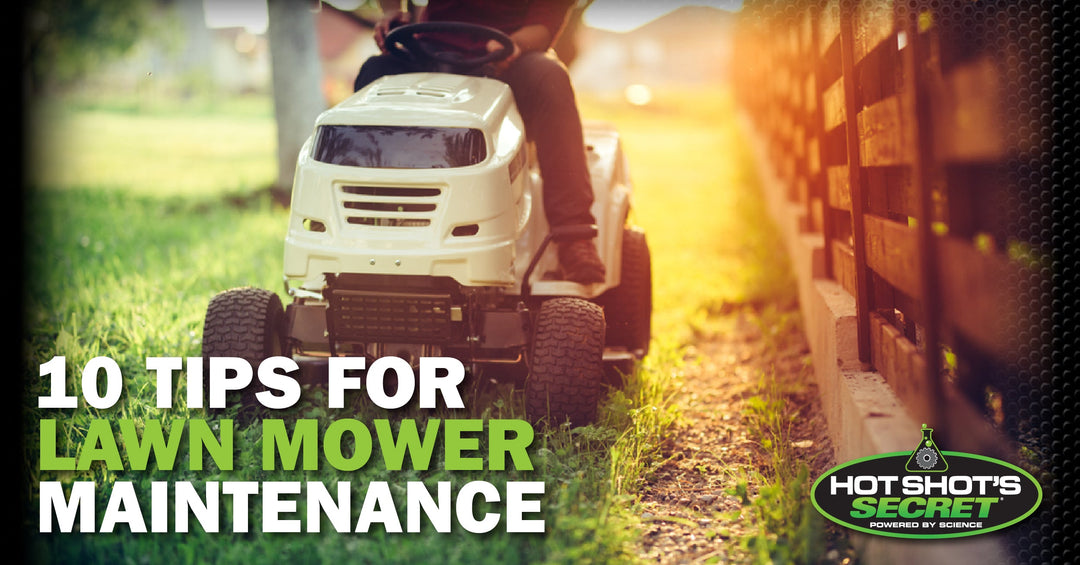 10 Tips for Lawn Mower Maintenance