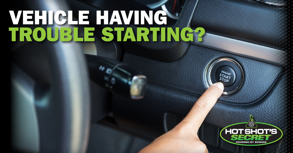 Vehicle Having Trouble Starting
