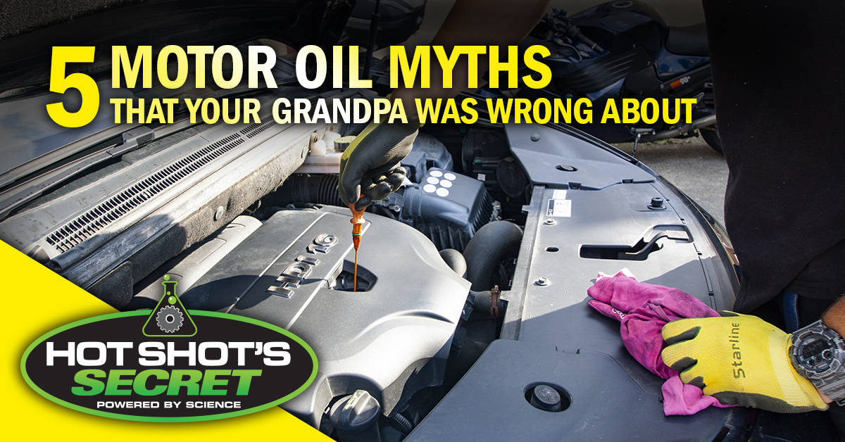 5 Motor Oil Myths That Your Grandpa Was Wrong About