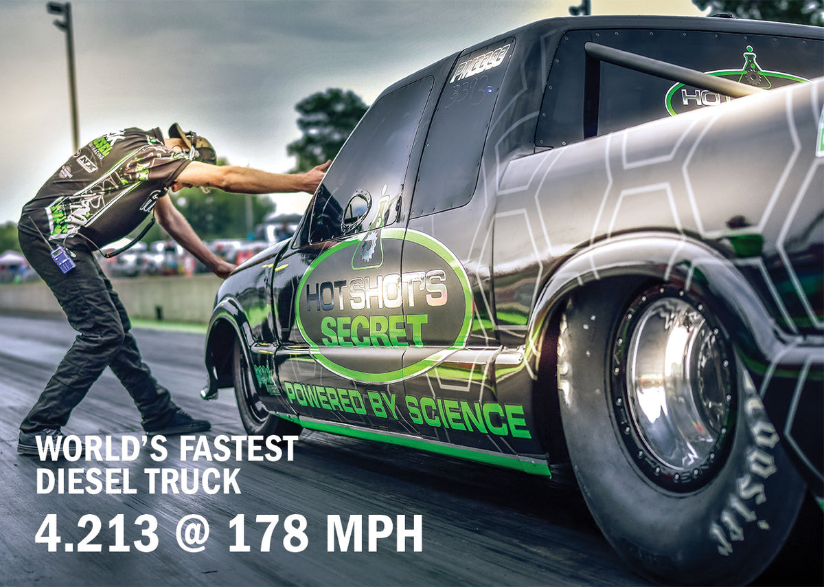 Hot Shot’s Secret Sponsored Firepunk Diesel S-10 Sets New World Record