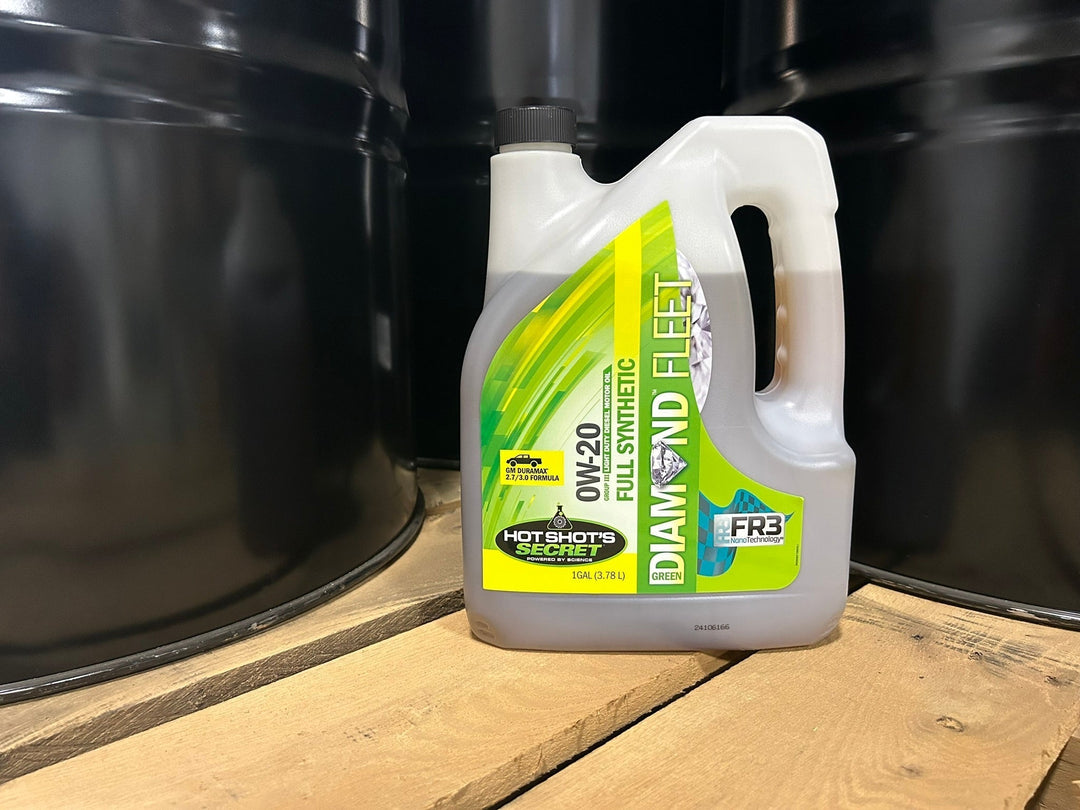 Hot Shot’s Secret® Introduces Green Diamond™ 0W-20 Light Duty Diesel Motor Oil with FR3®