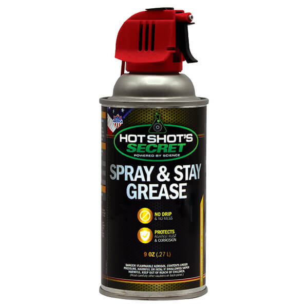 Hot Shot’s Secret Introduces  Spray &amp; Stay Grease