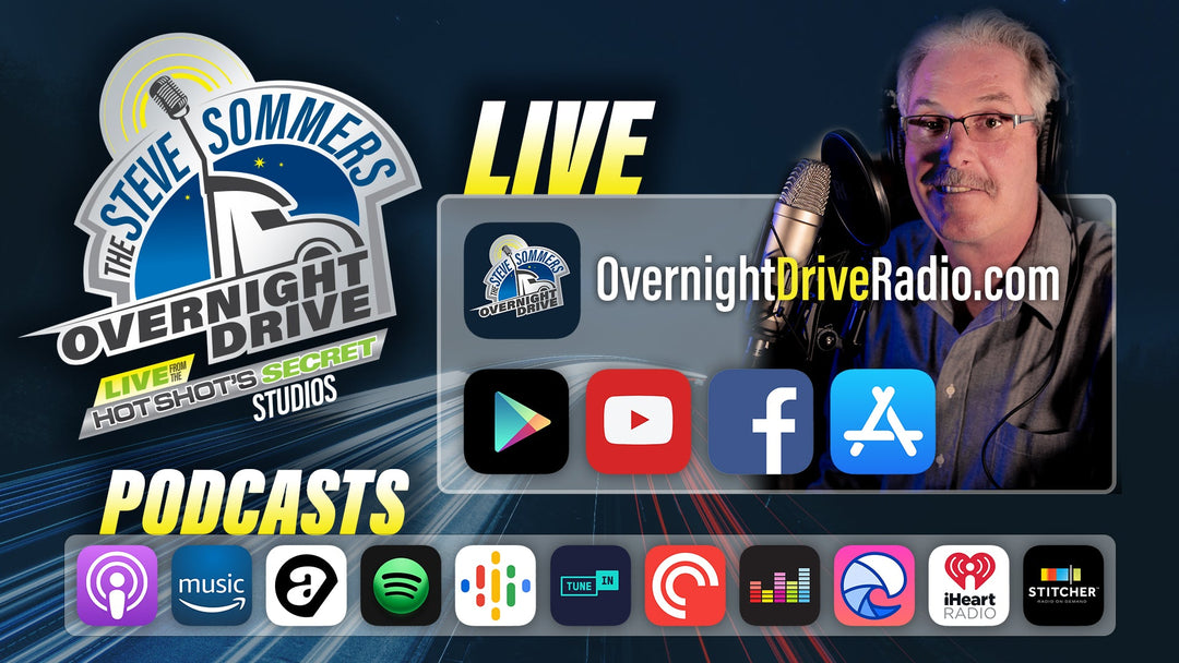 Steve Sommers Overnight Drive Live From 2022 Mid America Trucking Show