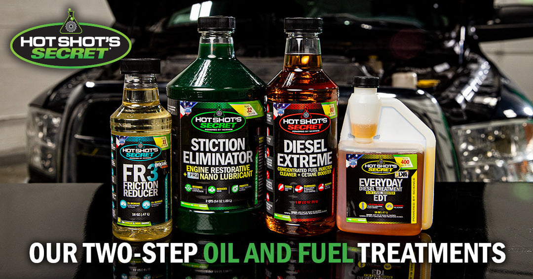 Two-Step Oil and Fuel Treatments