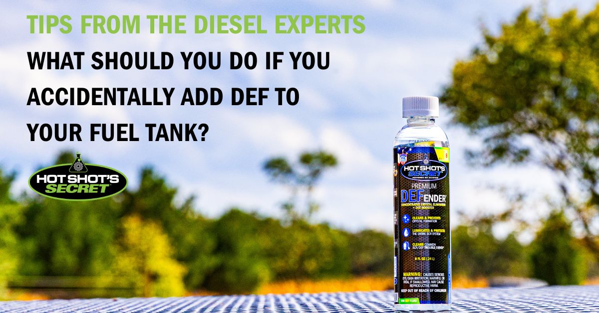 What to Do If You Accidentally Put DEF in Your Diesel Tank