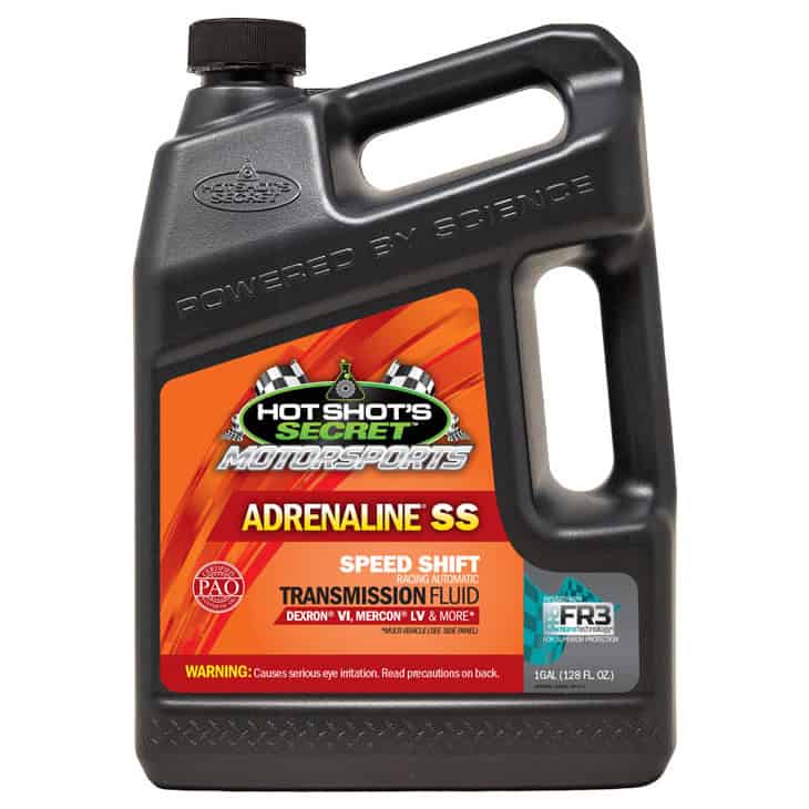 Hot Shot's Secret Motorsports Adrenaline SS speed shift transmission fluid