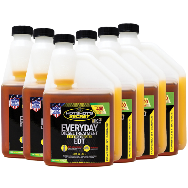 Hot Shot's Secret Everyday Diesel Treatment (EDT) 6Pack