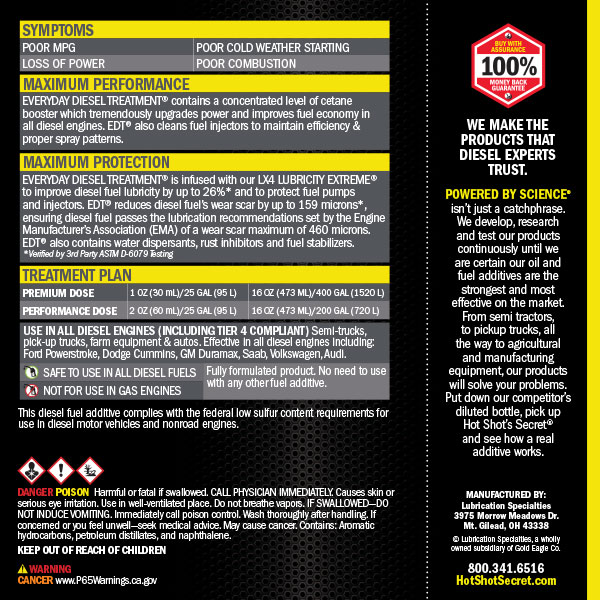 EDT EVERYDAY DIESEL TREATMENT