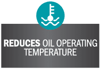 FR3 Reduces oil temperature