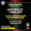 Red Antifreeze/Coolant Front Label