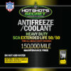 Yellow Antifreeze/Coolant Front Label