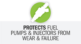 Protects CP4 fuel pumps and fuel injectors from premature wear and failure