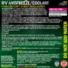 Pink Antifreeze Coolant Back Label