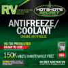 Red Antifreeze Coolant Front Label