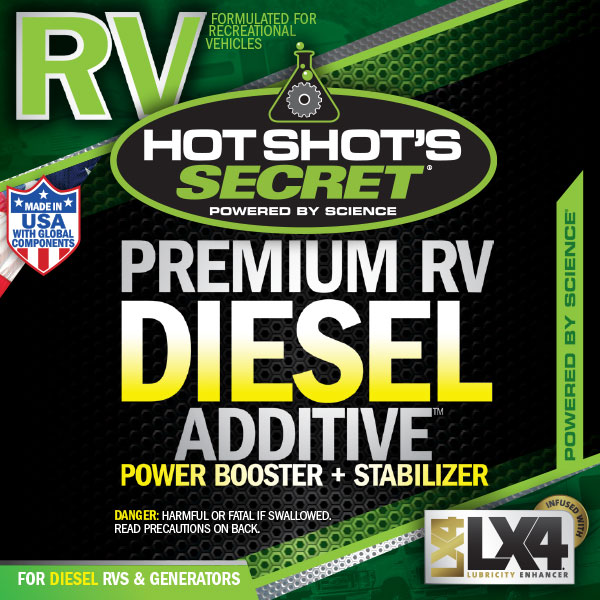 Premium RV Diesel Additive Front Label