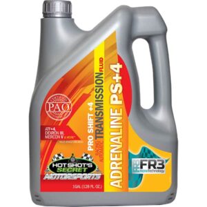 HOT SHOT’S SECRET ADRENALINE PRO SHIFT +4 FULL SYNTHETIC ATF Ultimate Transmission Fluid