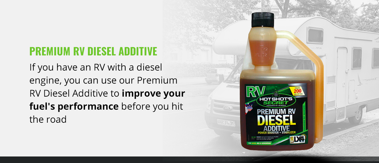 Premium RV Diesel Additive from Hot Shot's Secret