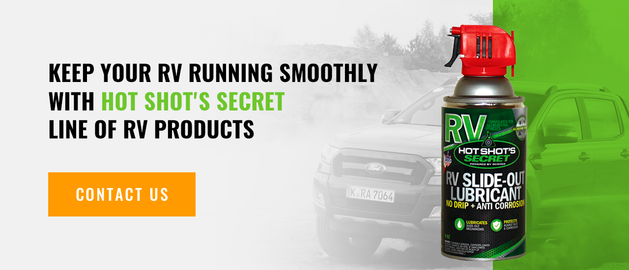 Keep Your RV Running Smoothly With Hot Shot's Secret's Line of RV Products