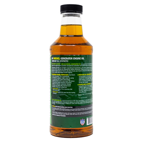 15W-40 RV DIESEL GENERATOR OIL