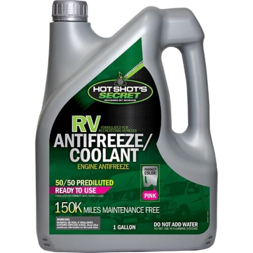 RV Antifreeze 150k 50/50 Pink Antifreeze Coolant