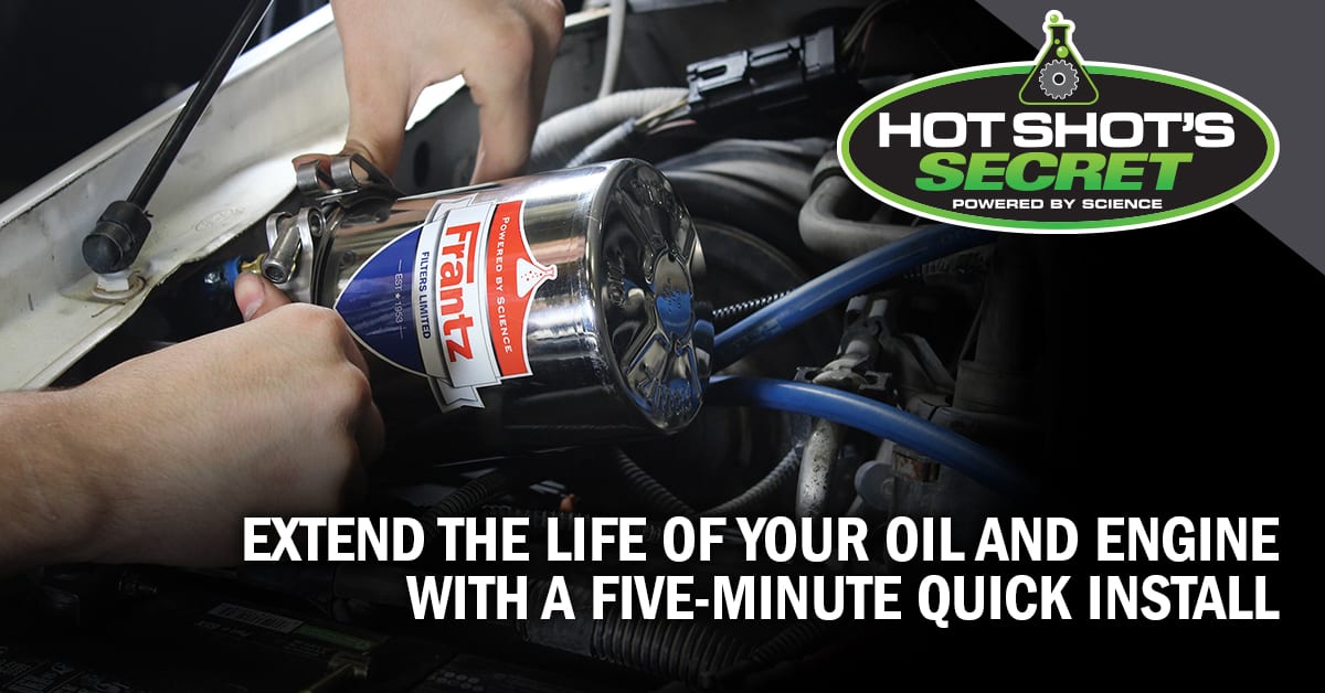 Extend the Life of Your Oil and Engine with a Five-Minute Quick Install Frantz Bypass Filter Kit