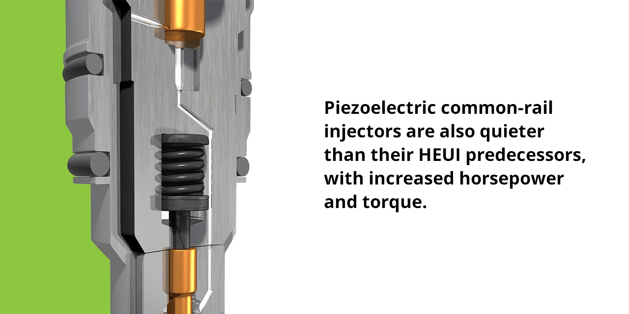 Piezoelectricity in Injectors