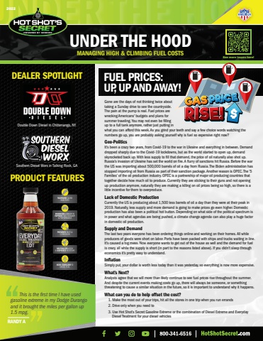 UNDER THE HOOD Newsletter 4