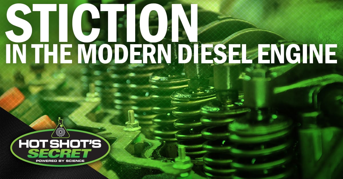 Stiction in the Modern Diesel Engine