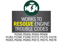 resolves engine trouble codes