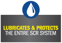lubricates and protects entire scr system