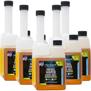 5 Pack Diesel Winter Anti Gel 16oz Squeeze